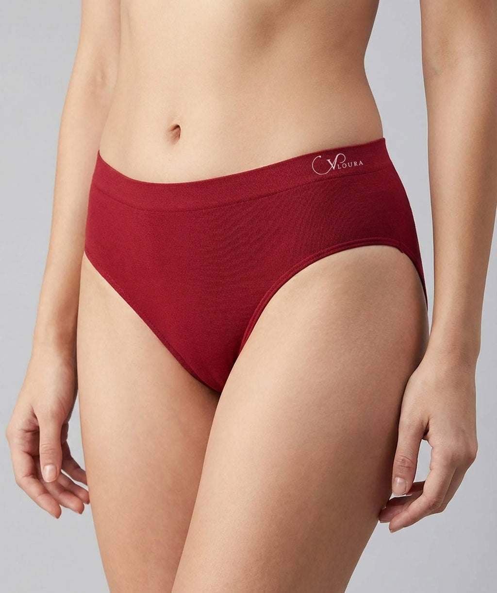 Soft Cotton Mid-Rise Panty for Women